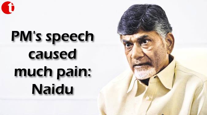 PM’s speech caused much Pain: Naidu