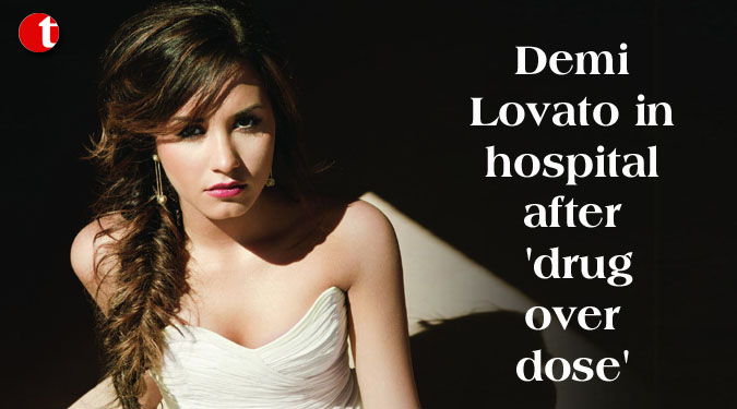 Demi Lovato in hospital after 'drug overdose'