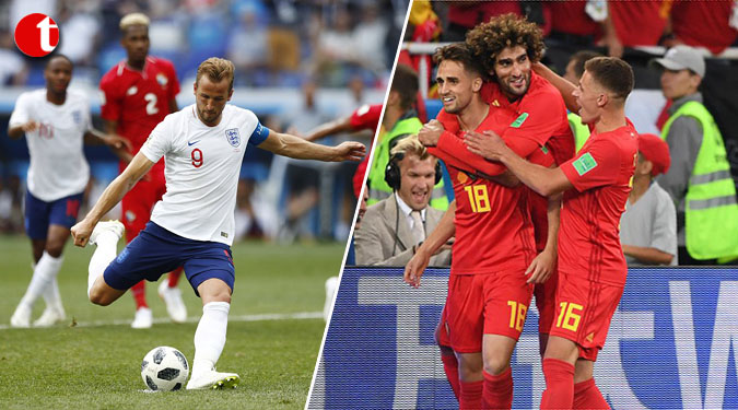 फीफा विश्व कप : तीसरे स्थान के लिए आज बेल्जियम का सामना इंग्लैंड से