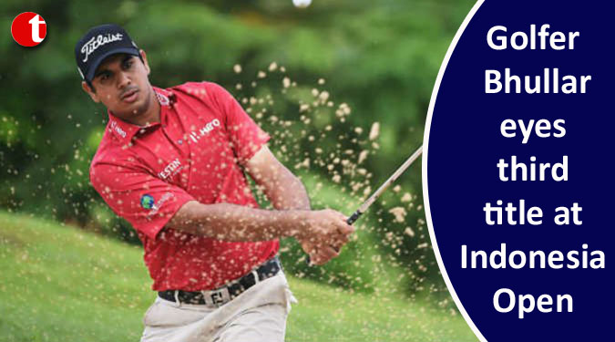 Golfer Bhullar eyes third title at Indonesia Open