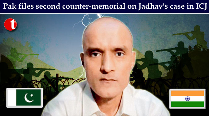 Pak files second counter-memorial on Jadhav's case in ICJ