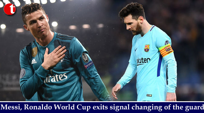 Messi, Ronaldo World Cup exits signal changing of the guard