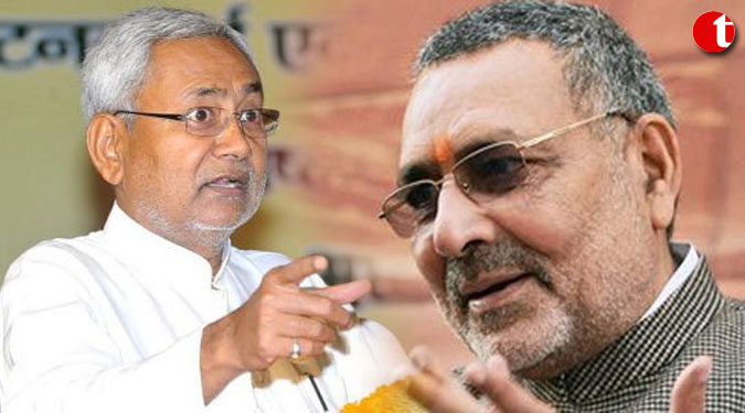 Giriraj Singh meeting with riot accused not acceptable: Nitish