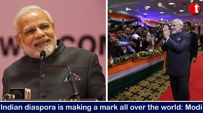 Indian diaspora is making a mark all over the world: Modi in Rwanda