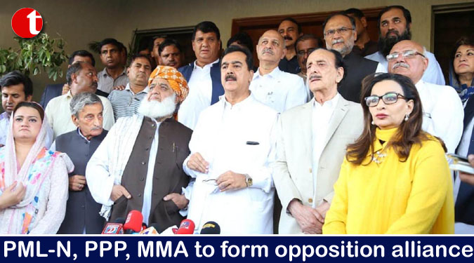 PML-N, PPP, MMA to form opposition alliance