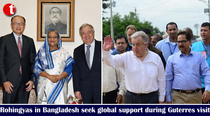 Rohingyas in Bangladesh seek global support during Guterres visit