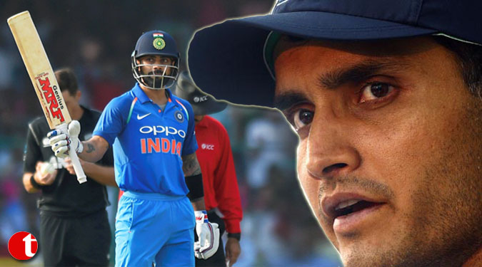 Have lot of hope from Virat Kohli: Sourav Ganguly