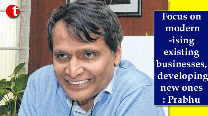 Focus on modernising existing businesses, developing new ones: Prabhu