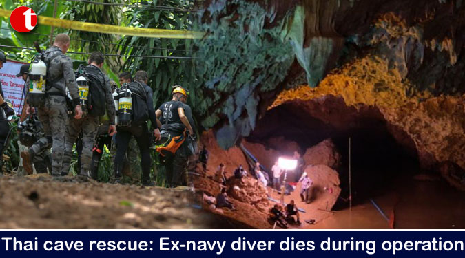 Thai cave rescue: Ex-navy diver dies during operation