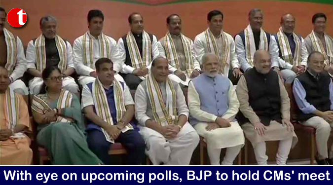 With eye on upcoming polls, BJP to hold CMs' meet