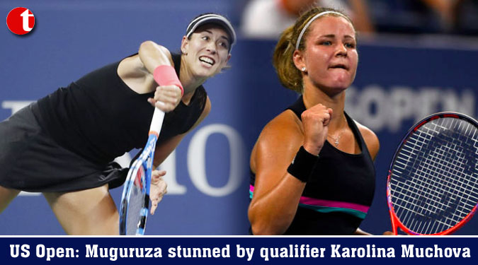 US Open: Muguruza stunned by qualifier Karolina Muchova