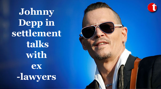 Johnny Depp in settlement talks with ex-lawyers