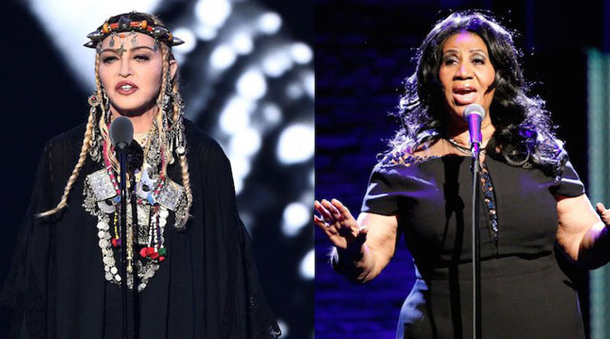 Madonna responds to Aretha Franklin tribute backlash