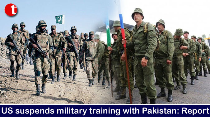 US suspends military training with Pakistan: Report