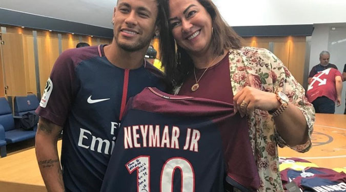 Neymar's mother defends her son