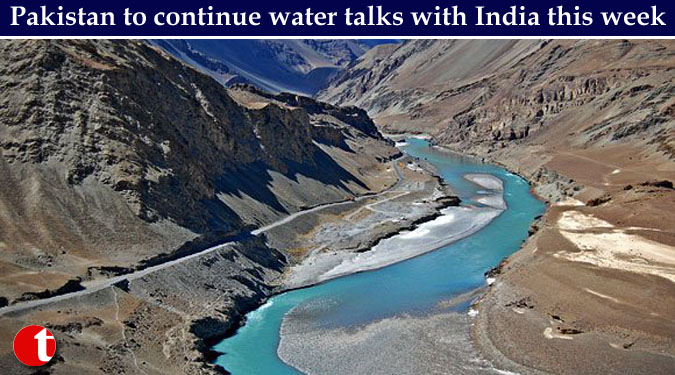 Pakistan to continue water talks with India this week