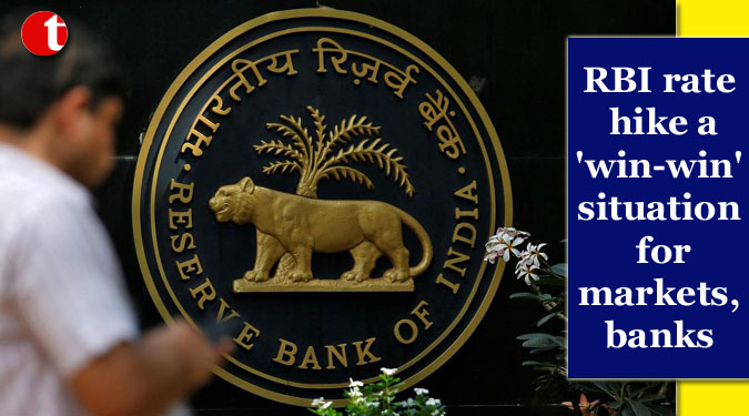 RBI rate hike a 'win-win' situation for markets, banks