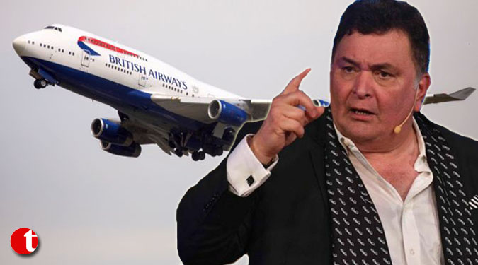 Rishi Kapoor calls British Airways 'racist'