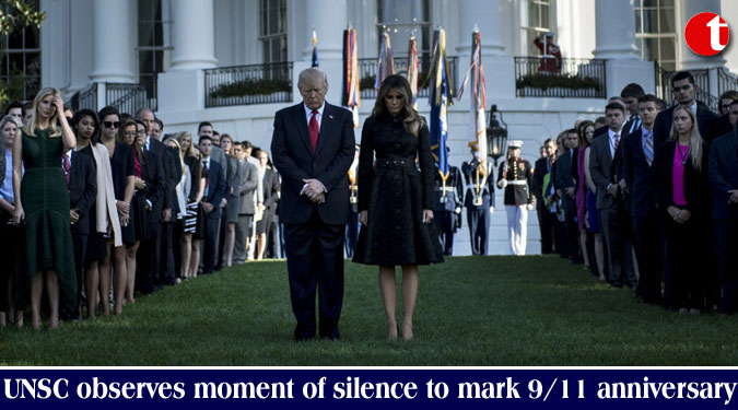 UNSC observes moment of silence to mark 9/11 anniversary