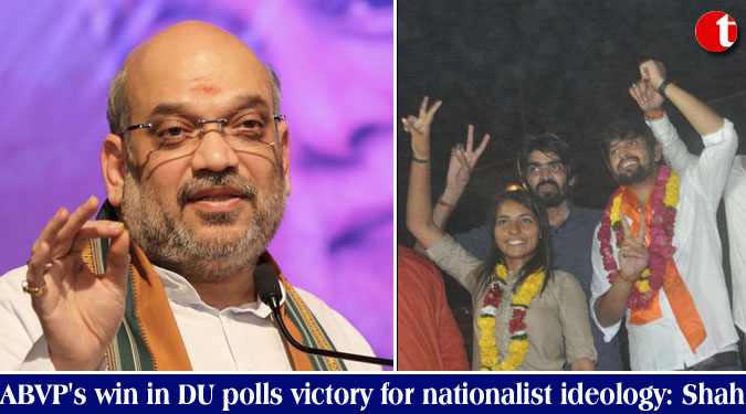 ABVP’s win in DU polls victory for nationalist ideology: Shah