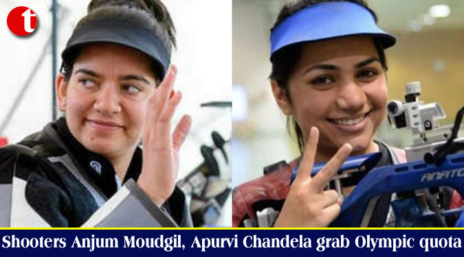 Shooters Anjum Moudgil, Apurvi Chandela grab Olympic quota