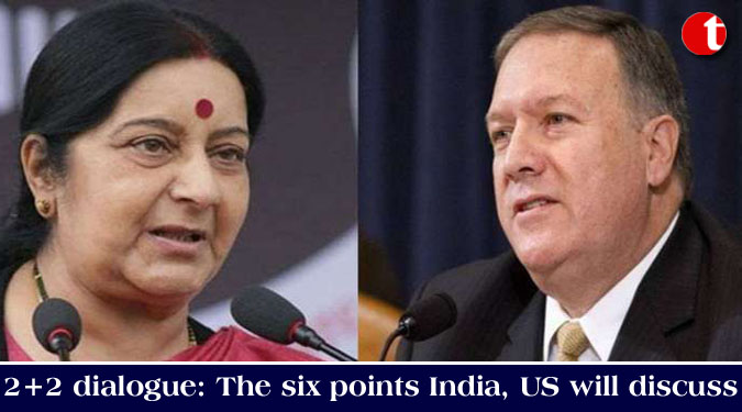 2+2 dialogue: The six points India, US will discuss
