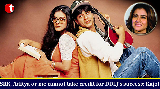 SRK, Aditya or me cannot take credit for DDLJ’s success: Kajol