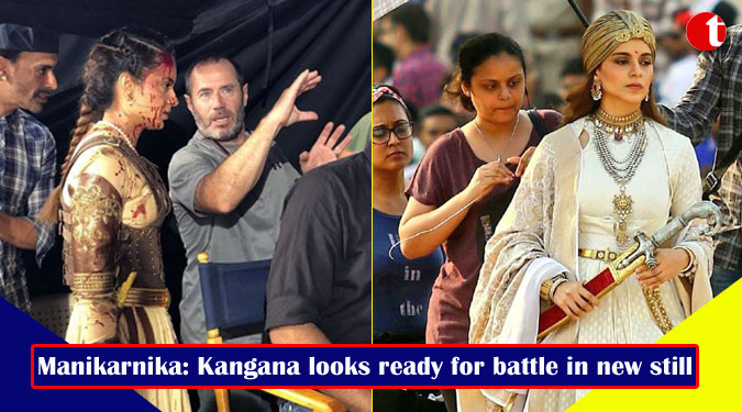 Manikarnika: Kangana looks ready for battle in new still