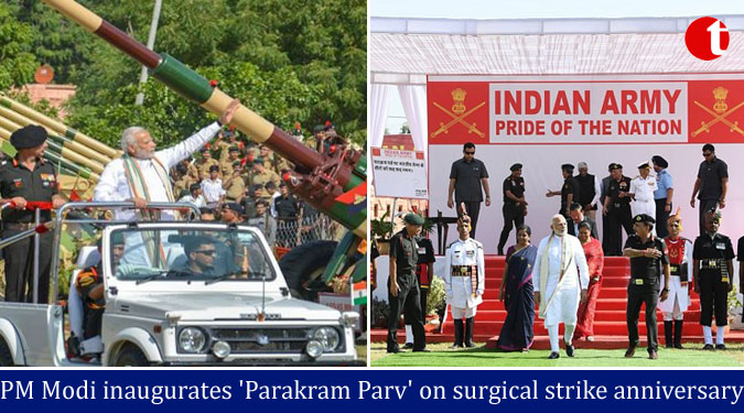 PM Modi inaugurates 'Parakram Parv' on surgical strike anniversary