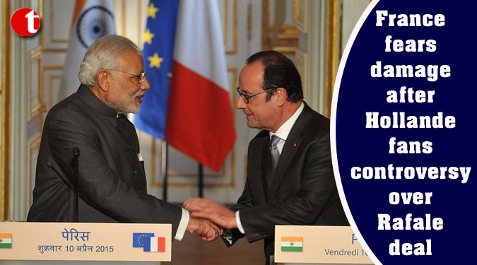 France fears damage after Hollande fans controversy over Rafale deal