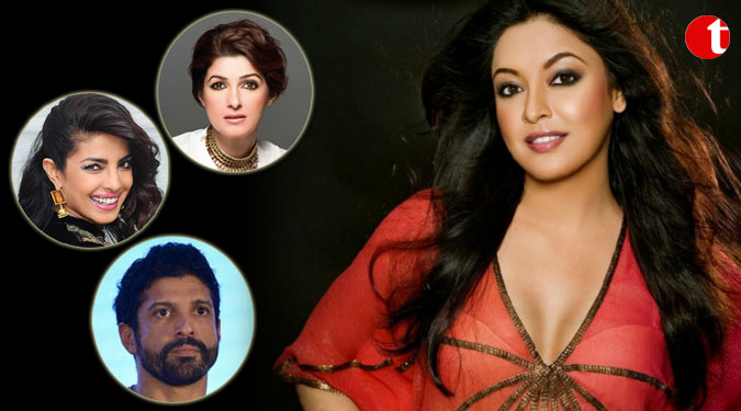 Farhan Akhtar, Priyanka Chopra, Twinkle Khanna support Tanushree