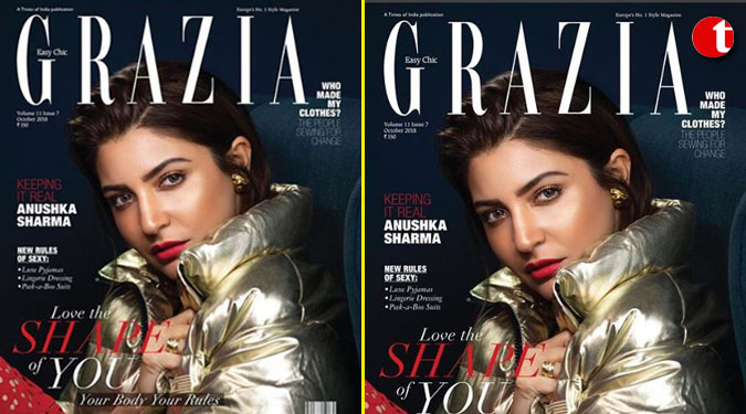 Anushka Sharma is 'keeping it real' on latest mg cover