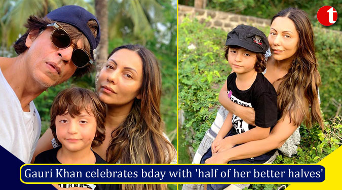Gauri Khan celebrates bday with 'half of her better halves