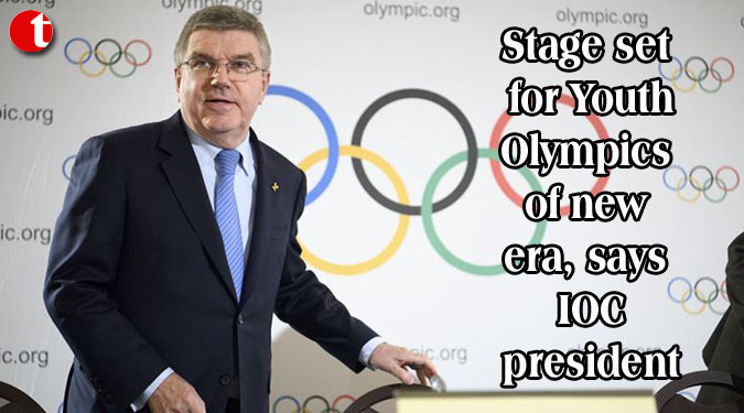 Stage set for Youth Olympics of new era, says IOC president