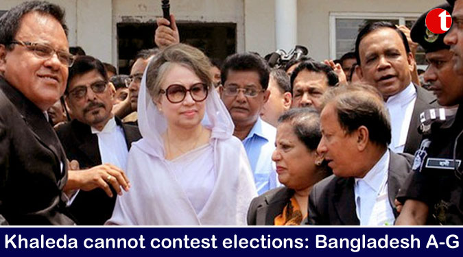 Khaleda cannot contest elections: Bangladesh A-G