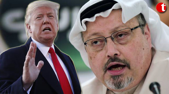 Trump criticizes Saudi Arabia for covering up Khashoggi's death
