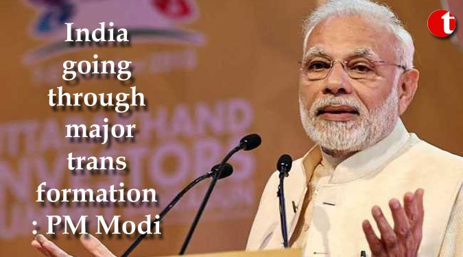 India going through major transformation: PM Modi