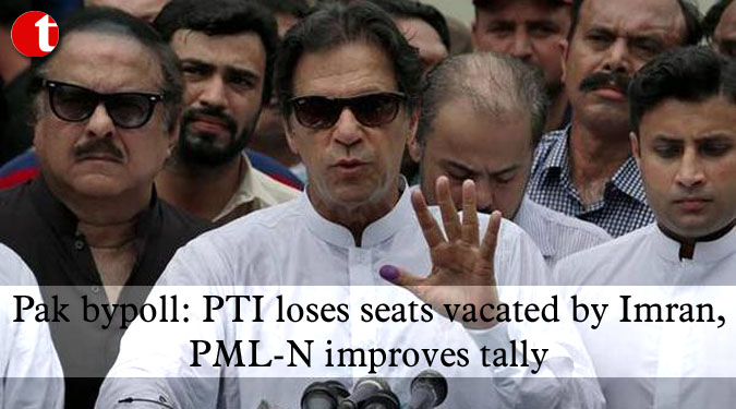 Pak bypoll: PTI loses seats vacated by Imran, PML-N improves tally