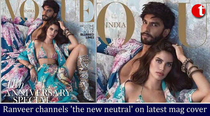 Ranveer channels 'the new neutral' on latest mag cover