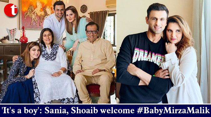 ‘It’s a boy’: Sania, Shoaib welcome #BabyMirzaMalik