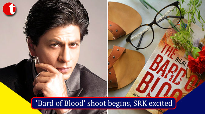 'Bard of Blood' shoot begins, SRK excited