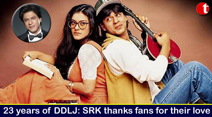23 years of DDLJ: SRK thanks fans for their love