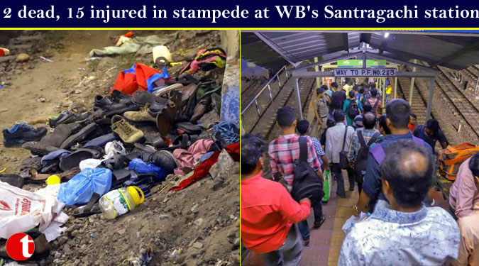 2 dead, 15 injured in stampede at WB’s Santragachi station
