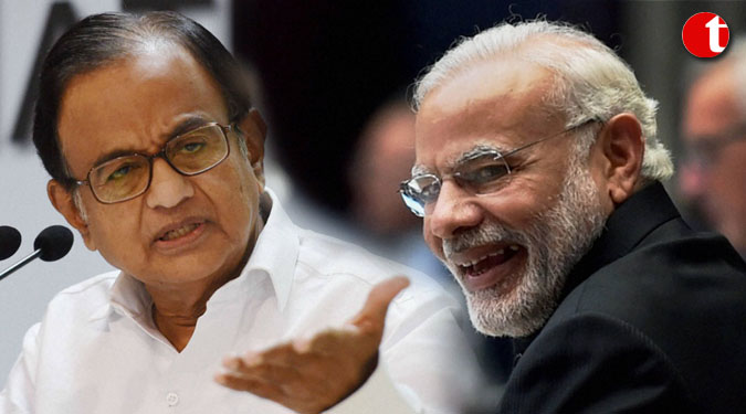 Chidambaram responds to Modi, lists out names of Cong. presidents