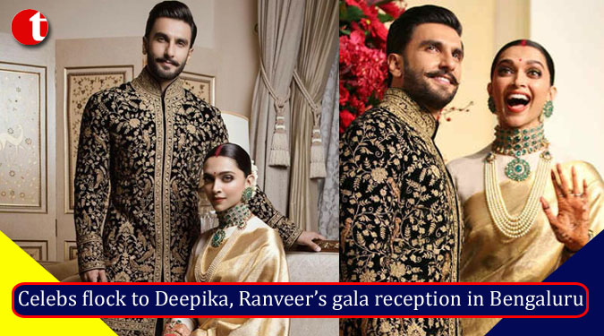 Celebs flock to Deepika, Ranveer’s gala reception in Bengaluru