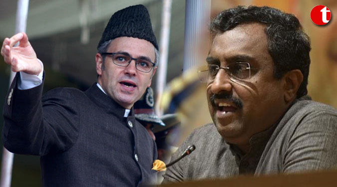 Omar Abdullah dares Ram Madhav to prove ‘Pak link’