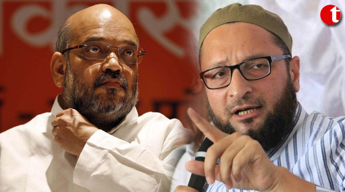 Amit Shah’s surname Persian word, will they change it, asks Owaisi