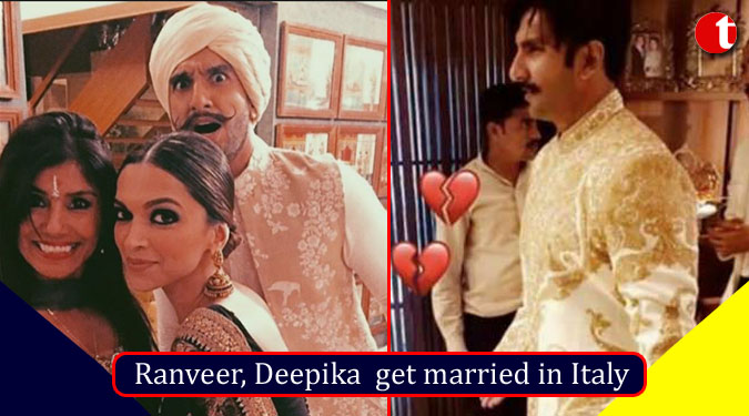 Ranveer Singh, Deepika Padukone get married in Italy