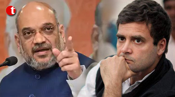 Clarify Raj Babbar’s naxalism remark: Amit Shah to Rahul Gandhi