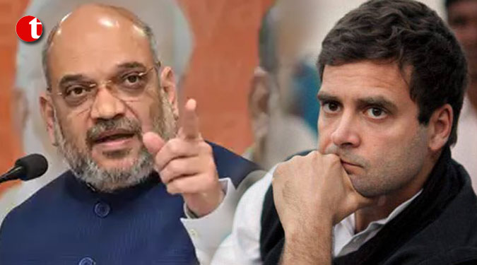 Clarify Raj Babbar's naxalism remark: Amit Shah to Rahul Gandhi